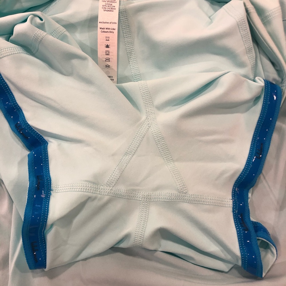 Lululemon 8 Pace Setter Skirt Aquamarine RARE - Picture 14 of 16